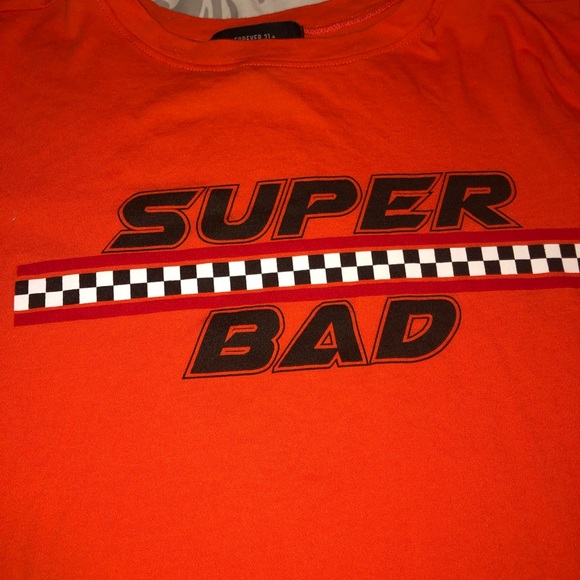 Orange cropped t-shirt🧡 - Picture 2 of 4